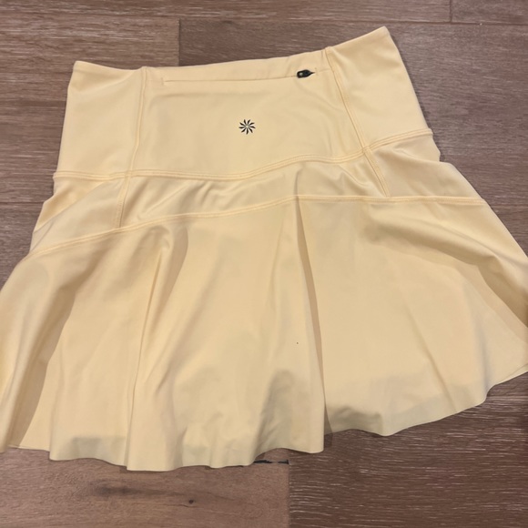 ACE TENNIS SKORT 13.5" (Pale Yellow XXS) - Picture 3 of 7